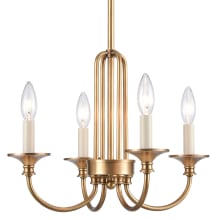Cecil 4 Light 16" Wide Taper Candle Style Chandelier
