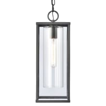 Augusta 7" Wide Mini Pendant with Clear Glass Shade