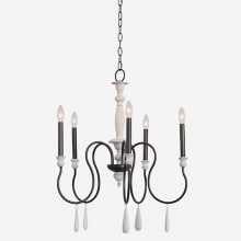 Brownell 5 Light 25" Wide Taper Candle Style Chandelier