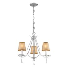3 Light Chandelier from the Clarendon Collection