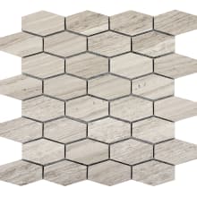 Marble - 12" x 12" Hexagon Wall Tile - Honed Visual - Sold by Sheet (1 SF/Sheet)