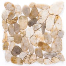 Rivera Pebbles - 12" x 12" Specialty Tile - Textured Visual - Sold by Sheet (1 SF/Sheet)