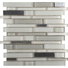 Flash - 12" x 12" Rectangle Wall Tile - Polished Visual - Sold by Sheet (0.95 SF/Sheet)