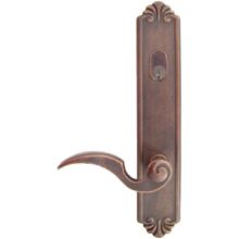 Lost Wax / Tuscany Bronze Door Configuration 4 Keyed Entry Multi Point Trim Lever Set with American Cylinder Above Handle
