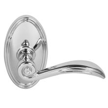 Elan Reversible Non-Turning Two-Sided Dummy Door Lever Set from the Designer Brass Collection