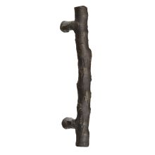 8" Center to Center Bronze Twig Door Pull from the Sandcast Bronze Collection