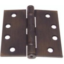 4.5" x 4.5" Square Corner Ball Bearing Mortise Hinge - Pair