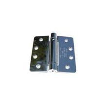 4" x 4" Spring Mortise Hinge with 1/4" Radius Corners - Pair