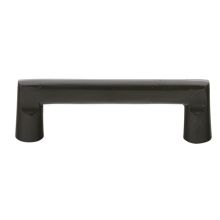 Sandcast Rail 3 Inch Center to Center Handle Cabinet Pull from the Sandcast Bronze Collection