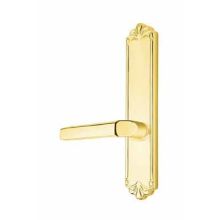 Designer Brass Door Configuration 2 Patio Multi Point Trim Lever Set with American Cylinder Above Handle