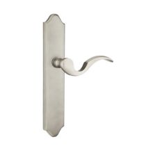 Classic Brass Door Configuration 6 Passage Multi Point Trim Lever Set with American Cylinder Below Handle