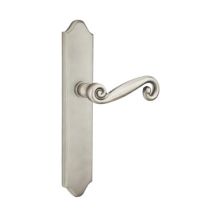 Classic Brass Door Configuration 6 Patio Multi Point Trim Lever Set with American Cylinder Below Handle