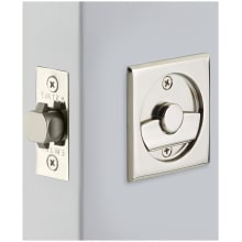 Square Tubular 2-1/2" Privacy Pocket Door Lock
