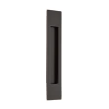 Modern Rectangular 10 Inch Tall Rectangular Flush Door Pull