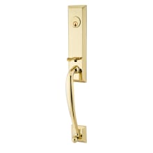 Adams Series Single Cylinder Keyed Entry Handleset From the American Classic Collection