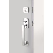 Urban Modern Sectional Double Cylinder Keyed Entry Handleset