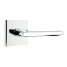 Helios Left Handed Non-Turning Two-Sided Dummy Door Lever Set with Square Rose