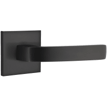 Breslin Reversible Non-Turning Two-Sided Dummy Door Lever Set from the Brass Modern Collection