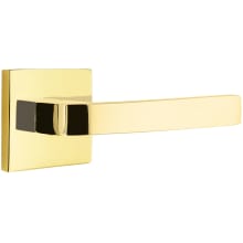 Breslin Reversible Non-Turning Two-Sided Dummy Door Lever Set from the Brass Modern Collection