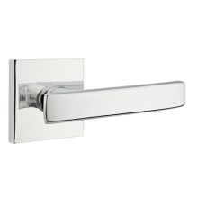 Geneva Reversible Non-Turning Two-Sided Dummy Door Lever Set from the Brass Modern Collection