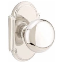 Providence Single Cylinder Keyed Entry Door Knob Set with Type 8 Rose from the American Classic Collection