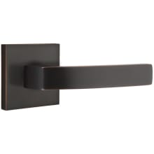 Breslin Passage Door Lever Set from the Brass Modern Collection
