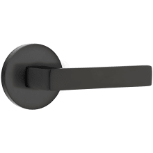 Dumont Passage Door Lever Set from the Brass Modern Collection