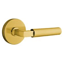 Hercules Passage Door Lever Set from the Modern Brass Collection