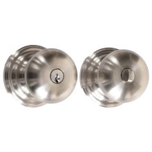 Providence Single Cylinder Keyed Entry Door Knob Set from the American Classic Collection