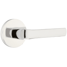 Spencer Passage Door Lever Set from the Brass Modern Collection