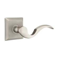 Cortina Reversible Non-Turning Two-Sided Dummy Door Lever Set from the Classic Brass Collection