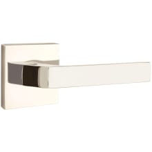 Breslin Privacy Door Lever Set from the Brass Modern Collection