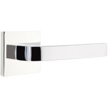 Breslin Privacy Door Lever Set from the Brass Modern Collection