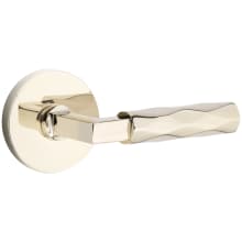 Tribeca Privacy Door Lever Set from the SELECT Brass Collection