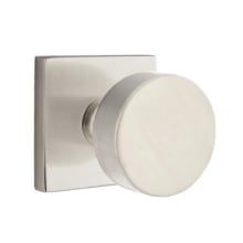 Round Knobset Privacy Door Knob Set with Square Rose