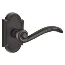 Medici Reversible Non-Turning Two-Sided Dummy Door Lever Set from the Lost Wax / Tuscany Bronze Collection