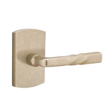 Montrose Reversible Non-Turning Two-Sided Dummy Door Lever Set from the Sandcast Bronze Collection