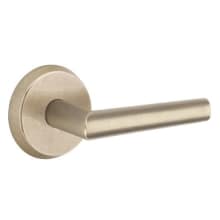 Mariposa Passage Door Lever Set from the Rustic Sandcast Bronze Collection