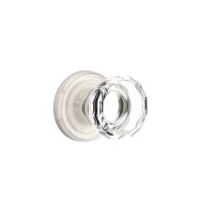 Lowell Reversible Non-Turning Two-Sided Dummy Door Knob Set from the Crystal Collection