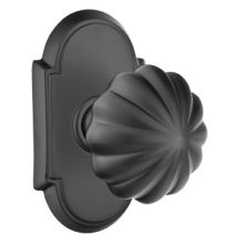 Melon Reversible Non-Turning Two-Sided Dummy Door Knob Set from the Designer Brass Collection