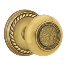 Belmont Passage Door Knob Set from the Designer Brass Collection