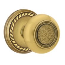 Belmont Privacy Door Knob Set from the Designer Brass Collection
