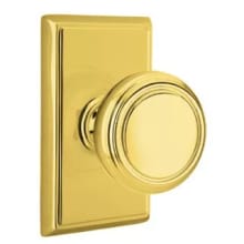 Norwich Classic Brass Privacy Door Knobset