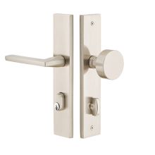 Stretto Modern Rectangular Single Cylinder 1.125" Lock with Turn Piece from 8440 Series