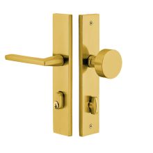 Stretto Modern Rectangular Single Cylinder 1.125" Lock with Turn Piece from 8440 Series