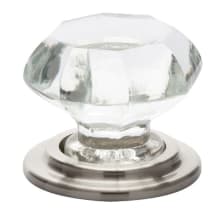 Old Town Wardrobe 1-3/4 Inch Geometric Cabinet Knob from the Glass Collection - 10 Pack