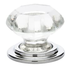 Old Town Wardrobe 1-3/4 Inch Geometric Cabinet Knob from the Glass Collection - 25 Pack