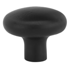 Rustic 1-1/4 Inch Mushroom Cabinet Knob