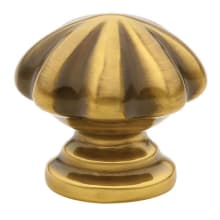 Melon 1-1/4 Inch Mushroom Cabinet Knob from the Traditional Collection - 25 Pack
