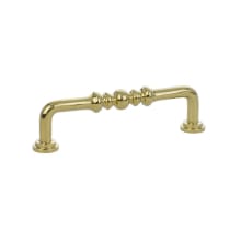 Spindle 6 Inch Center to Center Handle Cabinet Pull from the Traditional Collection